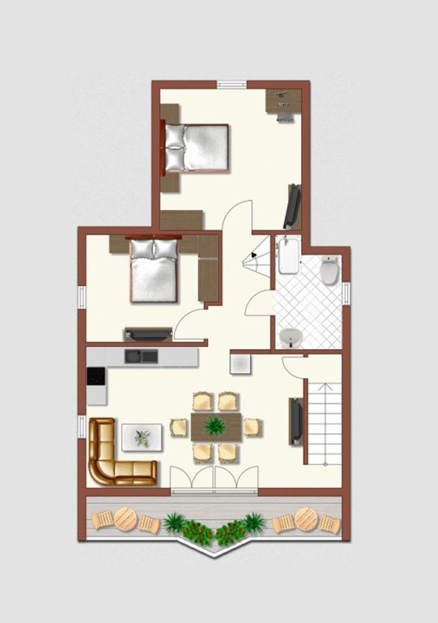 Appartement Kichelerhof Щрас им Цилертал Екстериор снимка